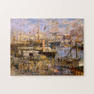 Grand Dock Le Havre Monet Fine Art Art Puzzle