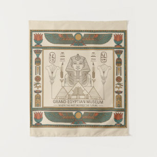 Grand Egyptian Museum Ägypten Kulturerbe Design Wandteppich