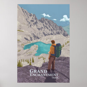 Grand Enchantment Trail Reiseplakat Poster