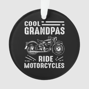 Grand Father Biker Ornament