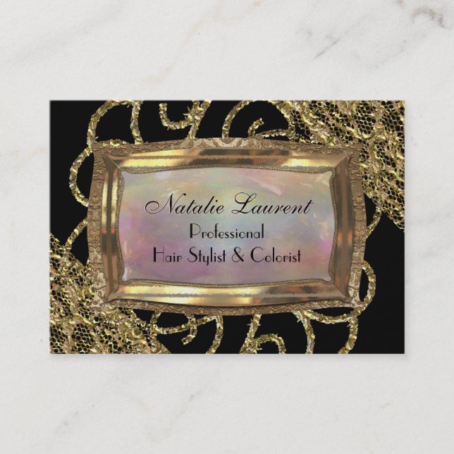 Grand Fillmore Elegante Beruflich Visitenkarte (Vorderseite)