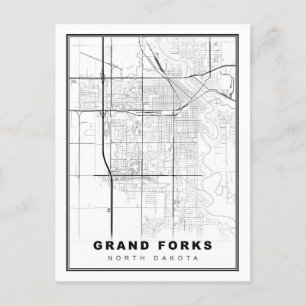 Grand Forks Karte
