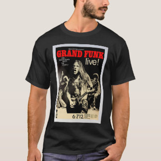 Grand Funk - Konzertposter. T-Shirt