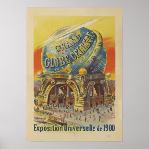 Grand Globe Céleste   Imp. Paul Dupont Poster