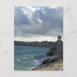 Grand Harbour, Valletta Postkarte