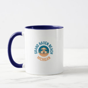 Grand Haven Beach Michigan Heimat Kaffee Tasse
