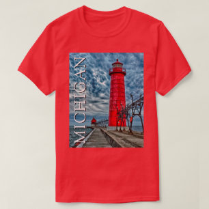 Grand Haven Lighthouse Michigan T-Shirt