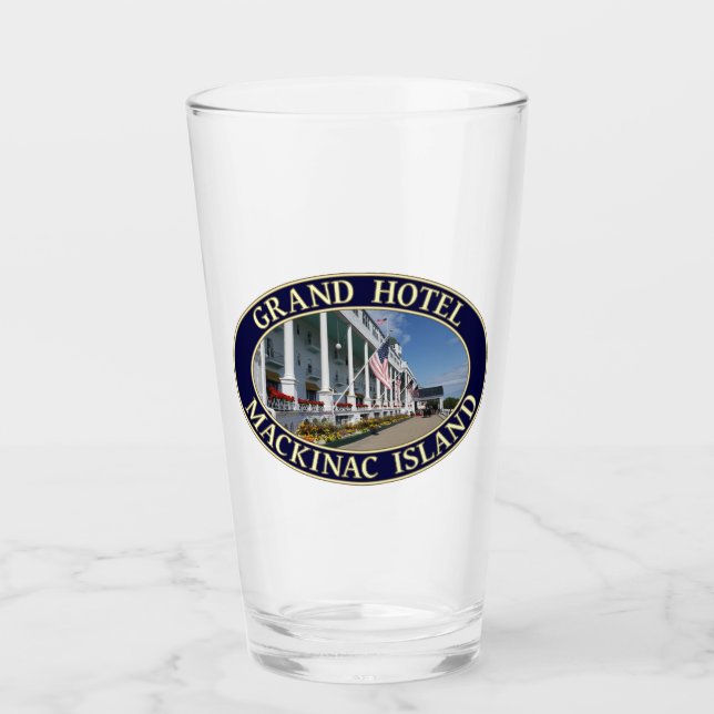 Grand Hotel Mackinac Island, Michigan Glas (Vorderseite)