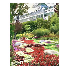 Grand Hotel Mackinac Island - The Secret Garden Fotodruck