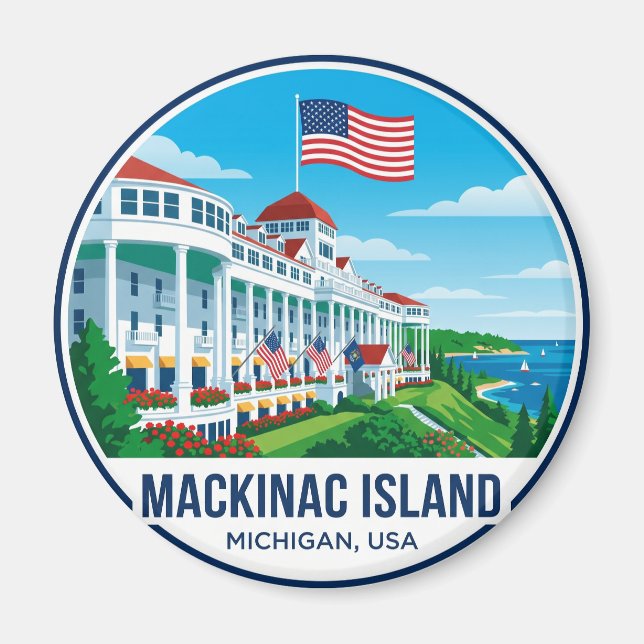 Grand Hotel USA Magnet (Vorne)