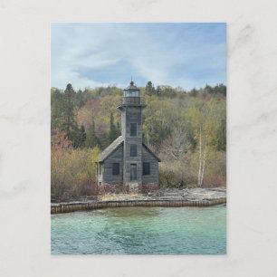 Grand Island East Channel Lighthouse Postkarte