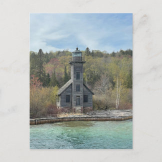 Grand Island East Channel Lighthouse Postkarte