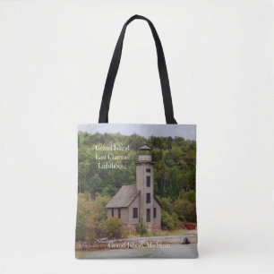 Grand Island East Channel Lighthouse Totbag