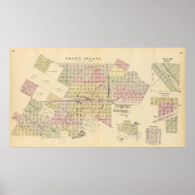 Grand Island, Nebraska Poster (Vorne)