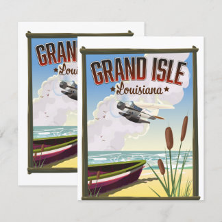 Grand Isle, Louisiana Reiseplakat
