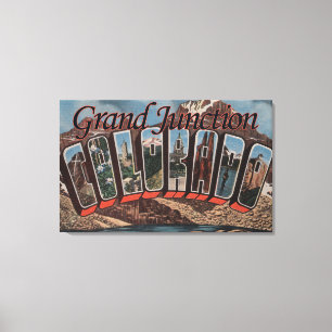 Grand Junction, Colorado - Große Briefszenen Leinwanddruck