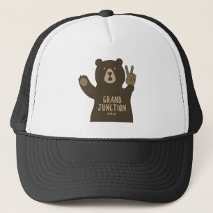 Grand Junction Colorado Peace Bear Truckerkappe