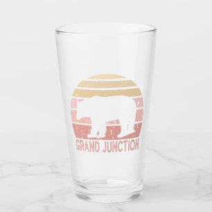 Grand Junction Colorado Retro Bär Glas