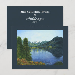 Grand Lake, Colorado Mini Collectible Prints Postkarte
