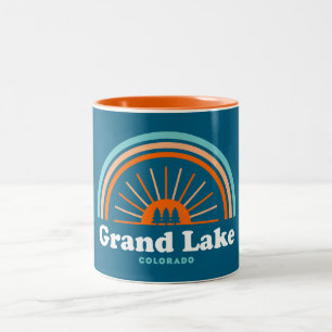Grand Lake Colorado Rainbow Zweifarbige Tasse