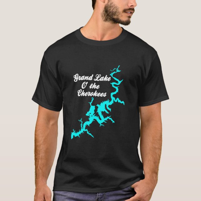 Grand Lake of the Cherokees - Oklahoma T-Shirt (Vorderseite)