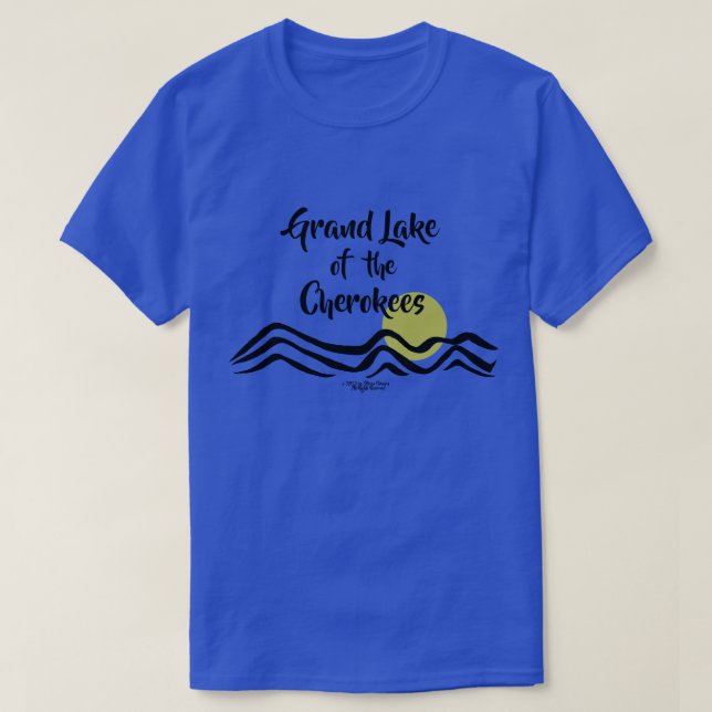 Grand Lake of the Cherokees T - Shirt (Design vorne)