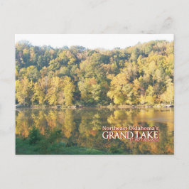 Grand Lake Oklahoma Postkarte Farbe