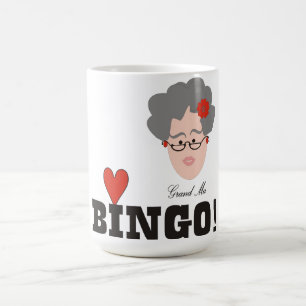 Grand Ma Lieben Bingo Tasse
