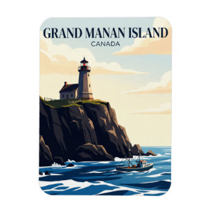 Grand Manan Island Kanada Magnet