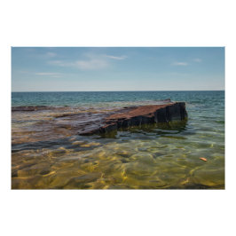 Grand Marais Flat Rock Fotodruck