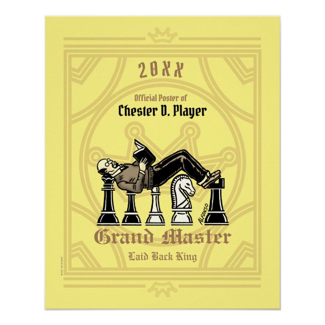 Grand Master Glossy Poster (Vorderseite)