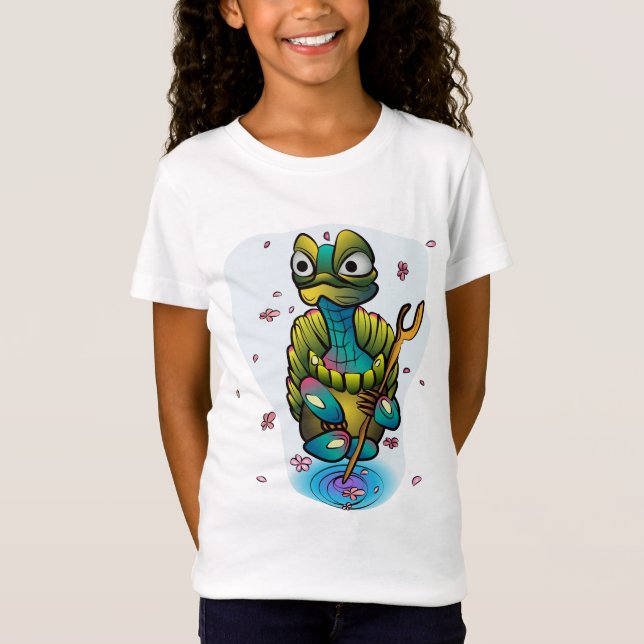 Grand Master Oogway Vector Anime T-Shirt (Vorderseite)