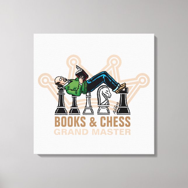 Grand Master Stretched Canvas Print Leinwanddruck (Vorderseite)