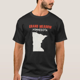 Grand Meadow Minnesota USA Staat America Travel Mi T-Shirt