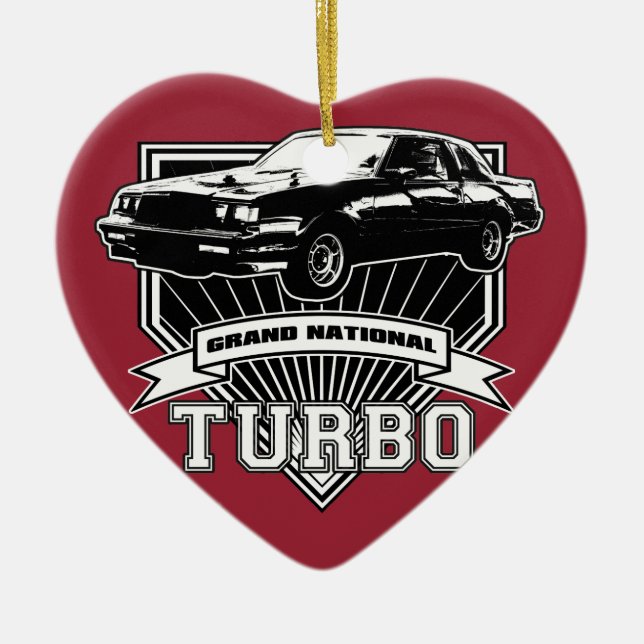 Grand National Keramik Ornament (Vorne)