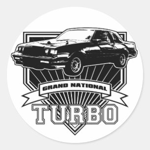 Grand National Runder Aufkleber