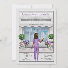 Grand Nurse Grad weibliche Einladung