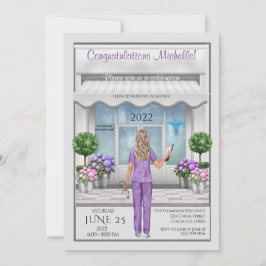 Grand Nurse Grad weibliche Einladung