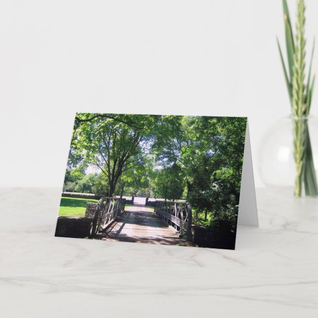 Grand Ole Opry Footbridge, Nashville, TN - Karte (Vorderseite)