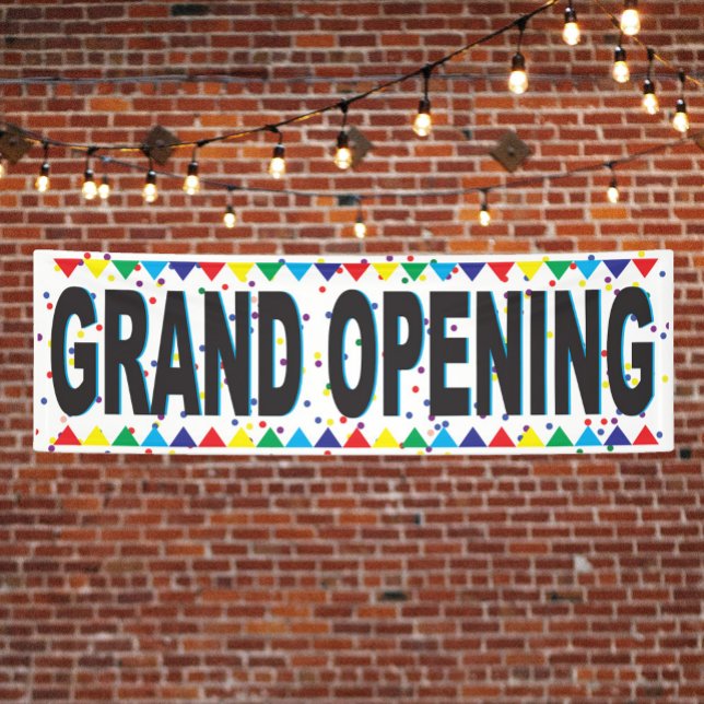 Grand Opening Business Banner (Von Creator hochgeladen)