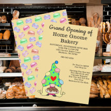Grand Opening Gnome Bäckerei Konditorgebäck Lecker