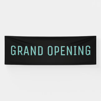 Grand Opening Outdoor Banner Business Retail Sign