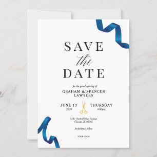 Grand Opening Save the Date  Einladung