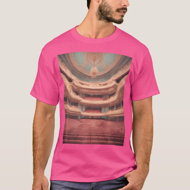 Grand Opera Auditorium Pastel Opulence T-Shirt (Vorderseite)