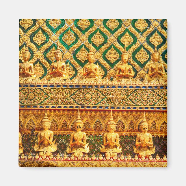 Grand Palace in Bangkok, Thailand Magnet (Vorne)