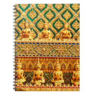 Grand Palace in Bangkok, Thailand Notizblock