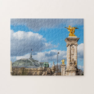 Grand Palais und Pont Alexandre III - Paris Puzzle