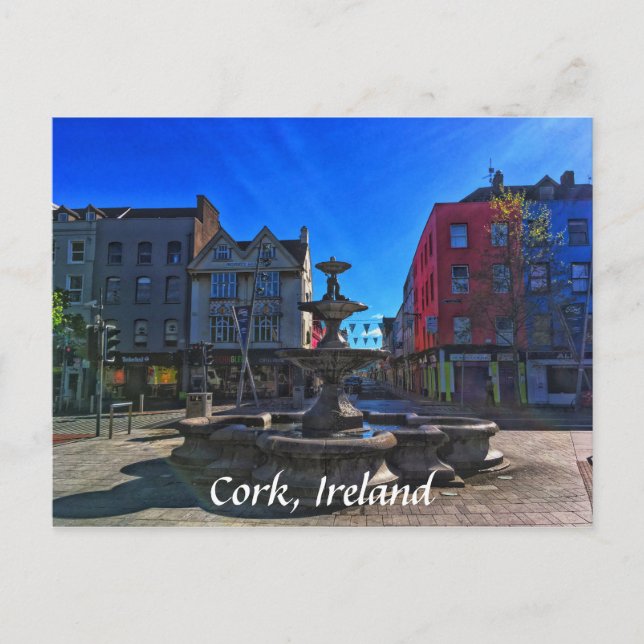 Grand Parade, Cork Ireland Postcard Postkarte (Vorderseite)