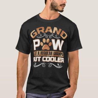 Grand Paw aber Cooler Granpas Großvater T-Shirt