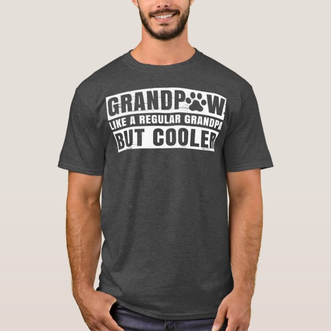 Grand Paw Grand Paw Regular Opa Dog T-Shirt (Vorderseite)